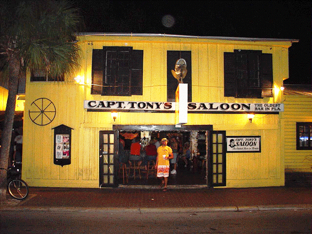 Haunted Locations - Captain Tony's Saloon